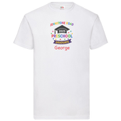 Personalised Johnstone Road Pre - School Leavers T-Shirt - Ink Stitch Press