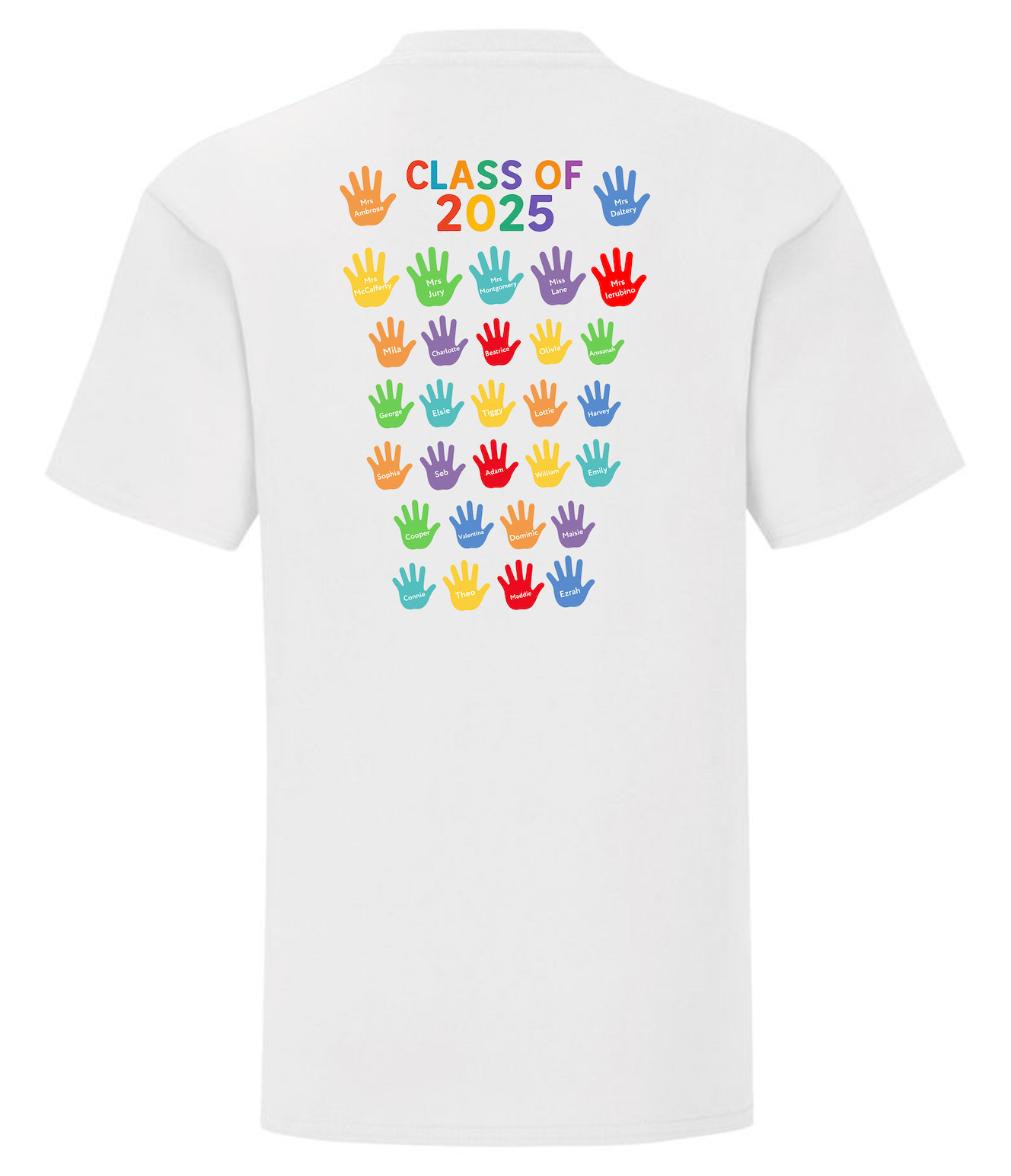 Personalised Johnstone Road Pre - School Leavers T-Shirt - Ink Stitch Press