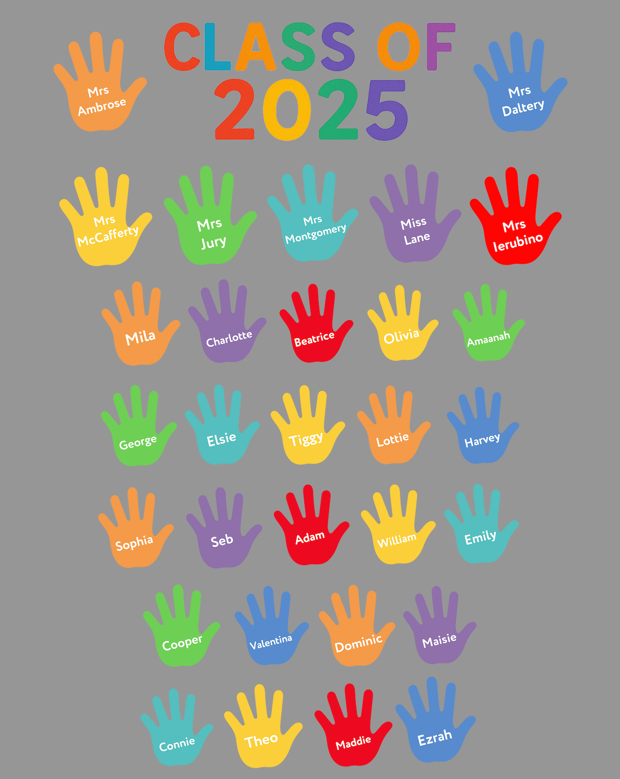 Personalised Johnstone Road Pre - School Leavers T-Shirt - Ink Stitch Press