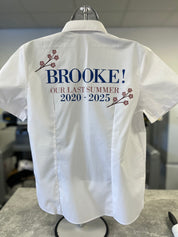 Personalised Mamma Mia Inspired School Leavers Shirt - Ink Stitch Press