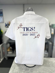 Personalised Mamma Mia Inspired School Leavers Shirt - Ink Stitch Press