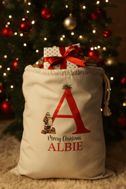 Personalised Santa Sack - Ink Stitch Press