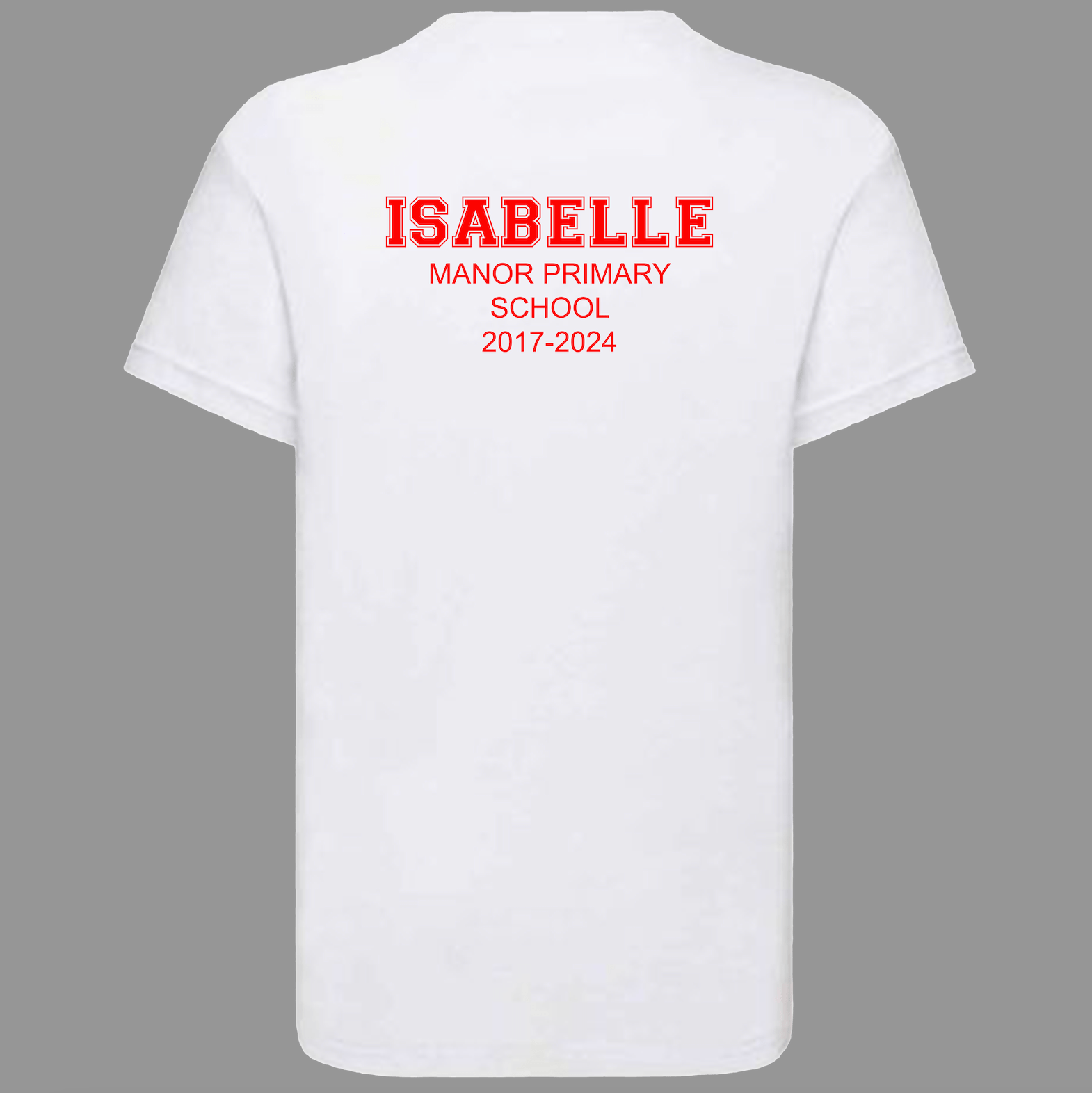 Personalised School Leavers T-Shirt - Ink Stitch Press