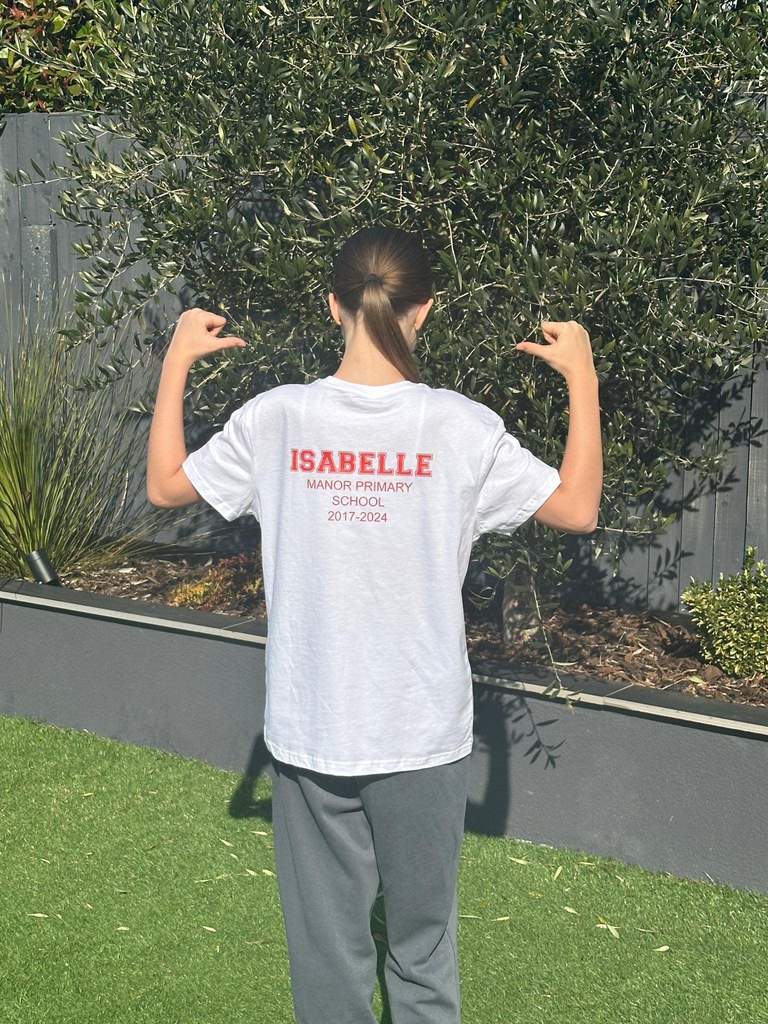 Personalised School Leavers T-Shirt - Ink Stitch Press