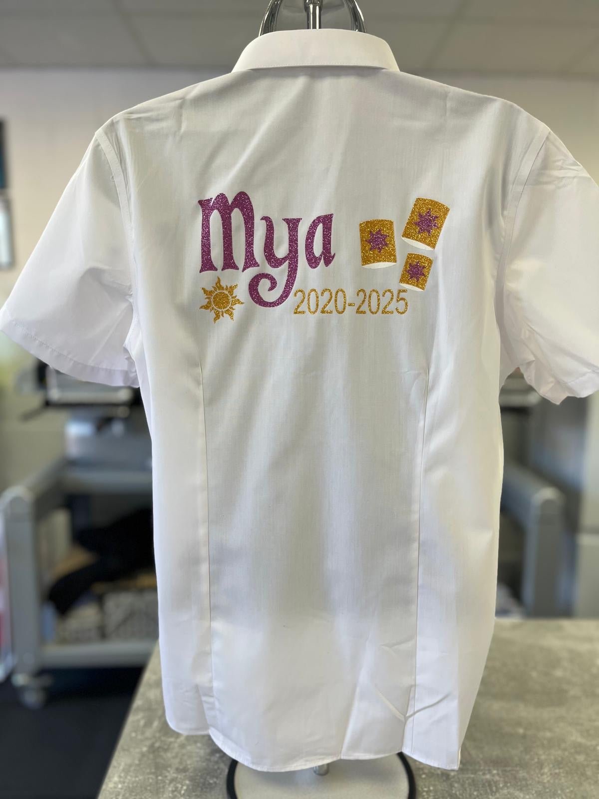 Personalised Tangled Inspired School Leavers Shirt - Ink Stitch Press