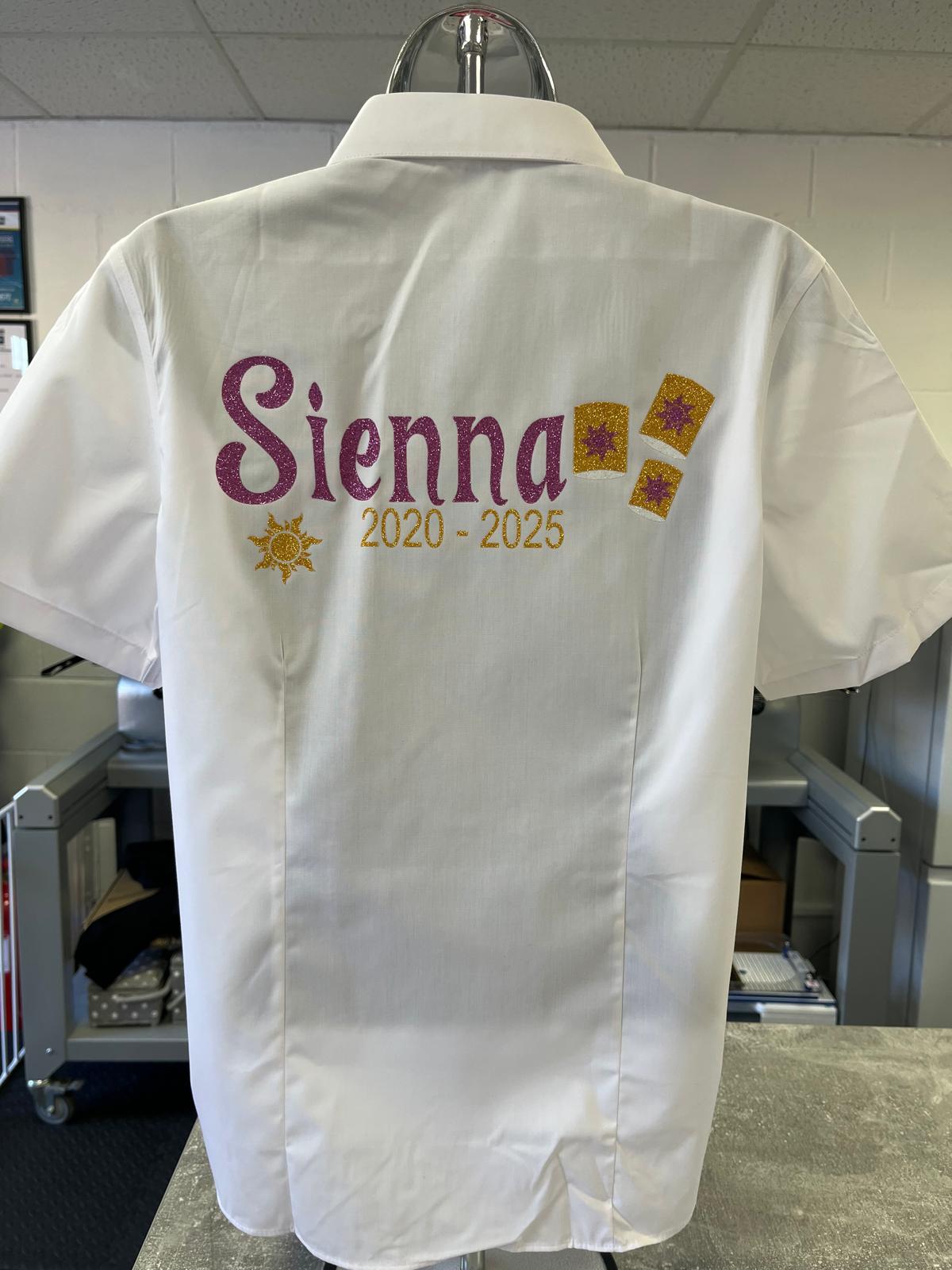 Personalised Tangled Inspired School Leavers Shirt - Ink Stitch Press