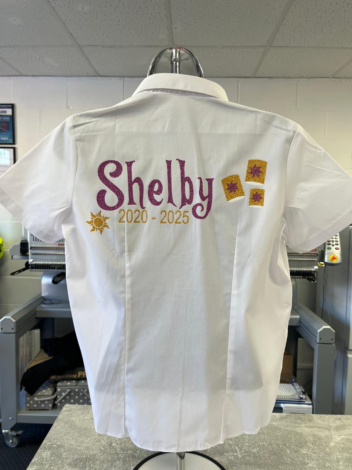Personalised Tangled Inspired School Leavers Shirt - Ink Stitch Press