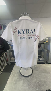 Personalised Mamma Mia Inspired School Leavers Shirt - Ink Stitch Press