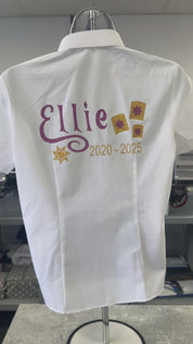 Personalised Tangled Inspired School Leavers Shirt - Ink Stitch Press