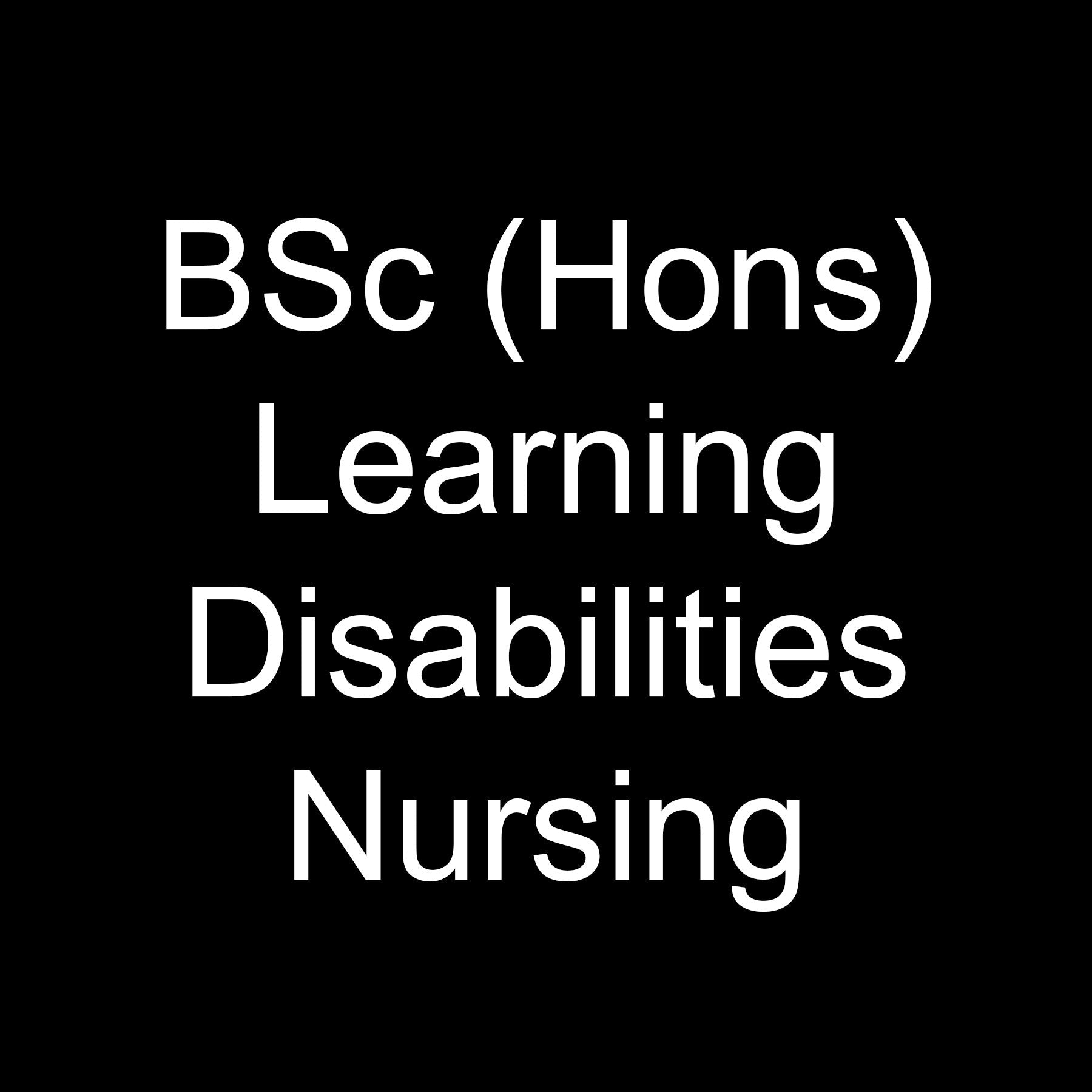 Kingston University - BSc (Hons) Learning Disabilities Nursing - Ink Stitch Press
