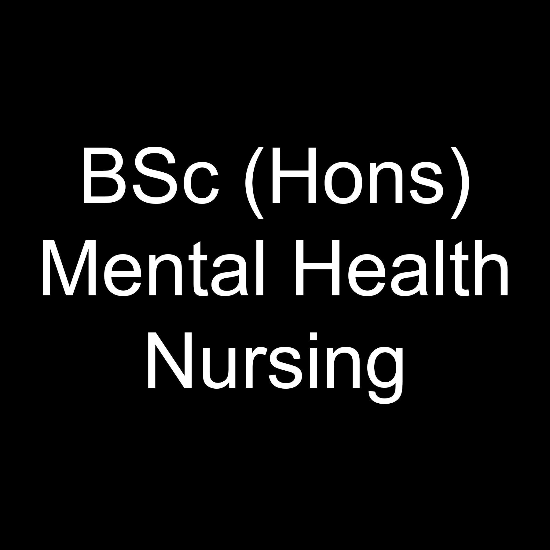 Kingston University - BSc (Hons) Mental Health Nursing - Ink Stitch Press