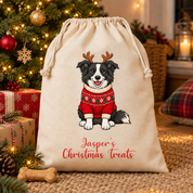 Personalised Dog Christmas Sack