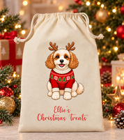 Personalised Dog Christmas Sack