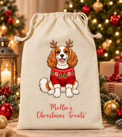 Personalised Dog Christmas Sack