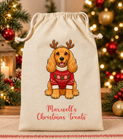 Personalised Dog Christmas Sack