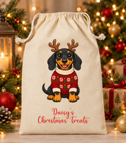 Personalised Dog Christmas Sack