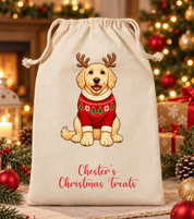 Personalised Dog Christmas Sack