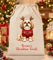 Personalised Dog Christmas Sack