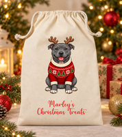 Personalised Dog Christmas Sack