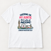 Personalised London Marathon Supporter T-Shirt