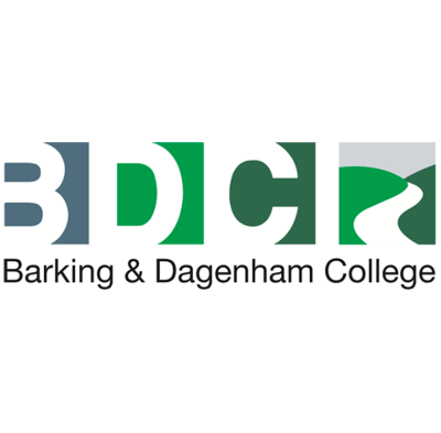 Barking and Dagenham College logo, representing a leading further education college in East London offering a wide range of academic and vocational courses.