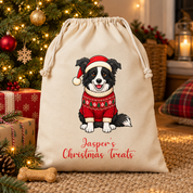 Personalised Dog Christmas Sack