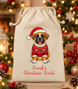 Personalised Dog Christmas Sack
