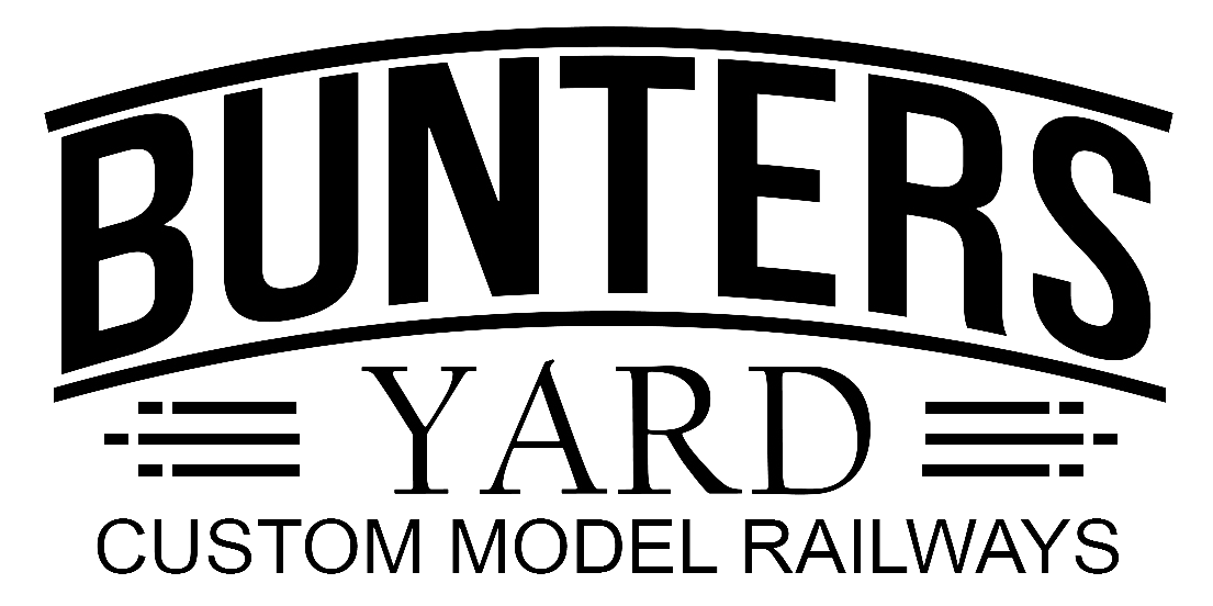 Bunter's Yard logo, representing a specialist in creating high-quality, bespoke furniture for miniature railways and enthusiasts.