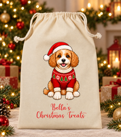 Personalised Dog Christmas Sack