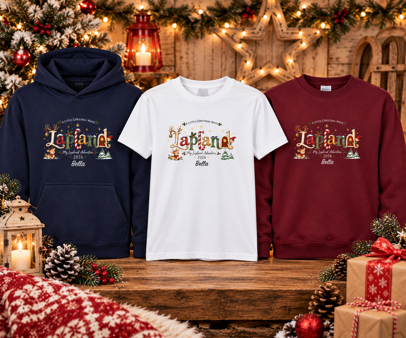 Personalised Lapland Family Adventure Collection