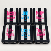 Personalised Cabana Stripe Beach Towel