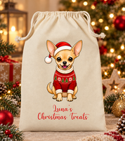 Personalised Dog Christmas Sack