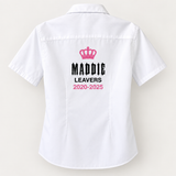 Crowned Gothic Style Personalised School Leavers Shirt