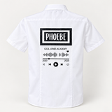 Spotify Inspired Personalised School Leavers Shirt