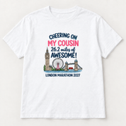 Personalised London Marathon Supporter T-Shirt