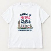 Personalised London Marathon Supporter T-Shirt