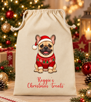 Personalised Dog Christmas Sack