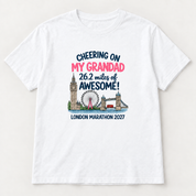Personalised London Marathon Supporter T-Shirt