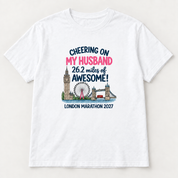 Personalised London Marathon Supporter T-Shirt