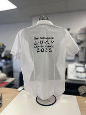 Friends Inspired Personalised School Leavers Shirt