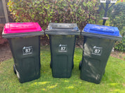 Personalised Outdoor Bin Identity Labels - Set of 3 - Southend-on-Sea