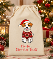 Personalised Dog Christmas Sack
