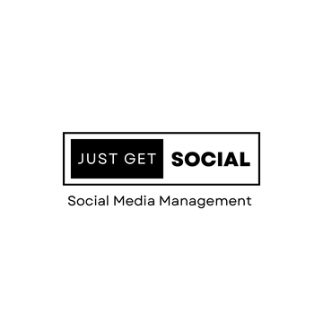 Just Get Social logo, representing a professional social media management company helping businesses grow their online presence and engagement.
