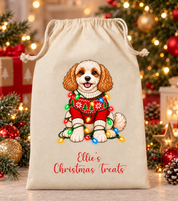Personalised Dog Christmas Sack
