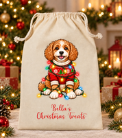 Personalised Dog Christmas Sack