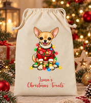 Personalised Dog Christmas Sack
