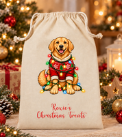 Personalised Dog Christmas Sack