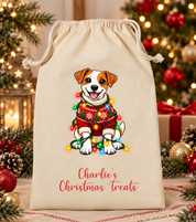 Personalised Dog Christmas Sack