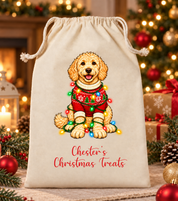 Personalised Dog Christmas Sack