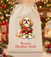 Personalised Dog Christmas Sack